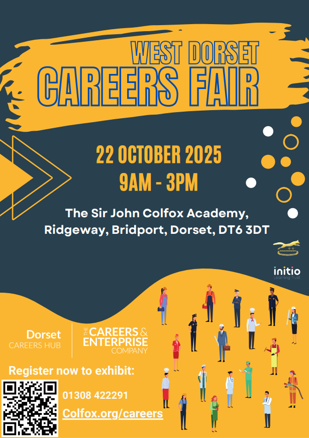 Careers Fair West Dorset Careers Fair poster